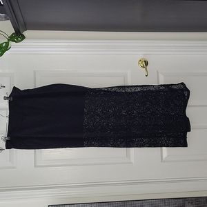 Angelina Maxi Lace Overlay Skirt